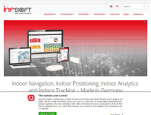 Tablet Screenshot of infsoft.com