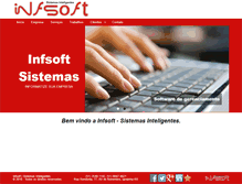 Tablet Screenshot of infsoft.com.br